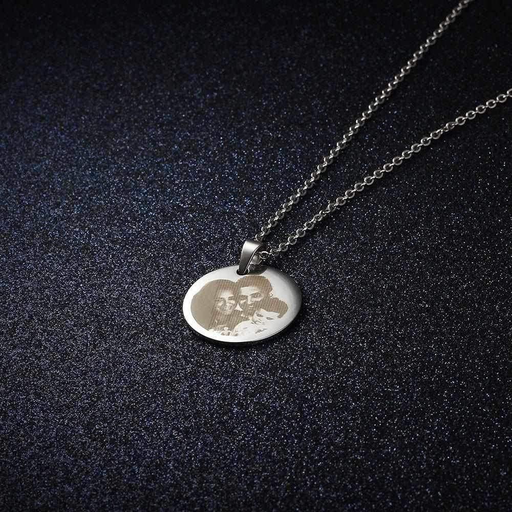 Memorial Necklace with Engraved Silver Heart, Sterling Silver| Someone  Remembered